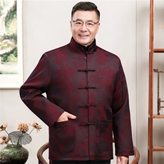 男款 酒红
