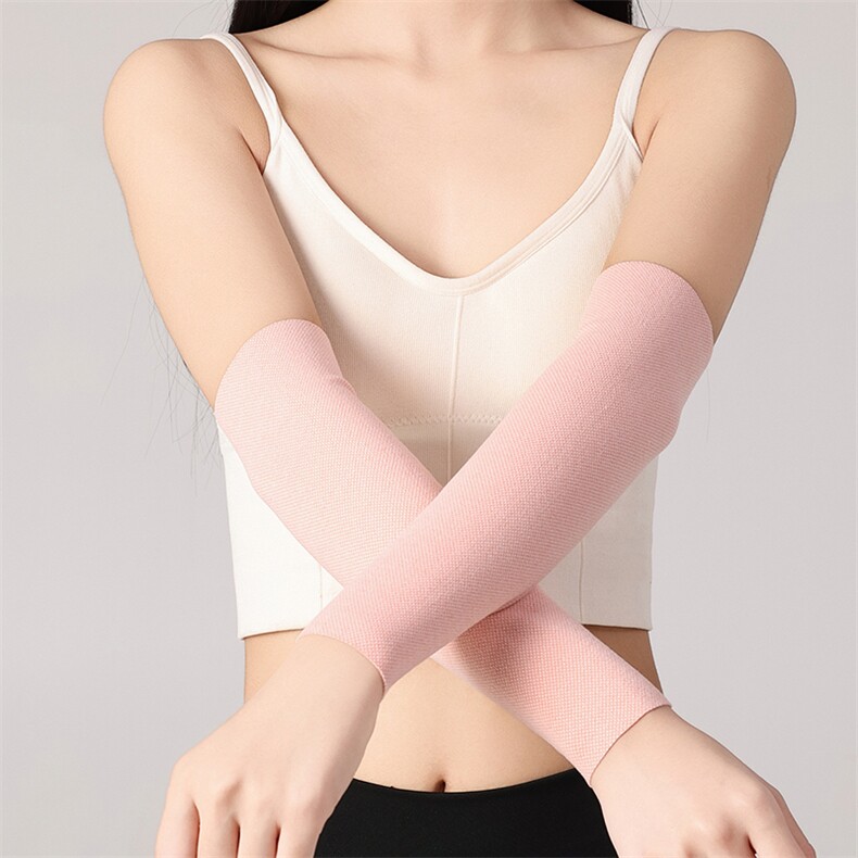 秋冬季保暖柔软提花德绒30厘米护肘护关节男女款图片