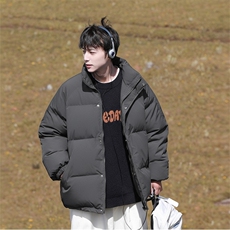 现货高品质美式高街冬季重磅三防加厚羽绒棉衣厚外套面包棉服，男装棉衣，电商A486