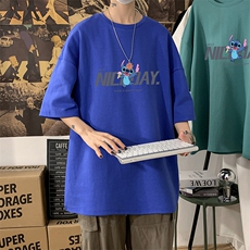 DX17173-P20纯短袖t恤男大码半袖打底衫宽松体恤衫港风，男装T恤，电商A040