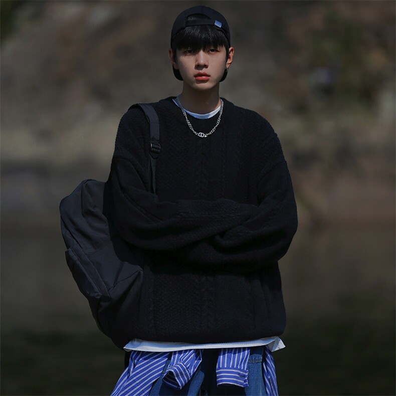 24年麻花针织衫917-1-M2303,男装针织衫/毛衣,星座917-1