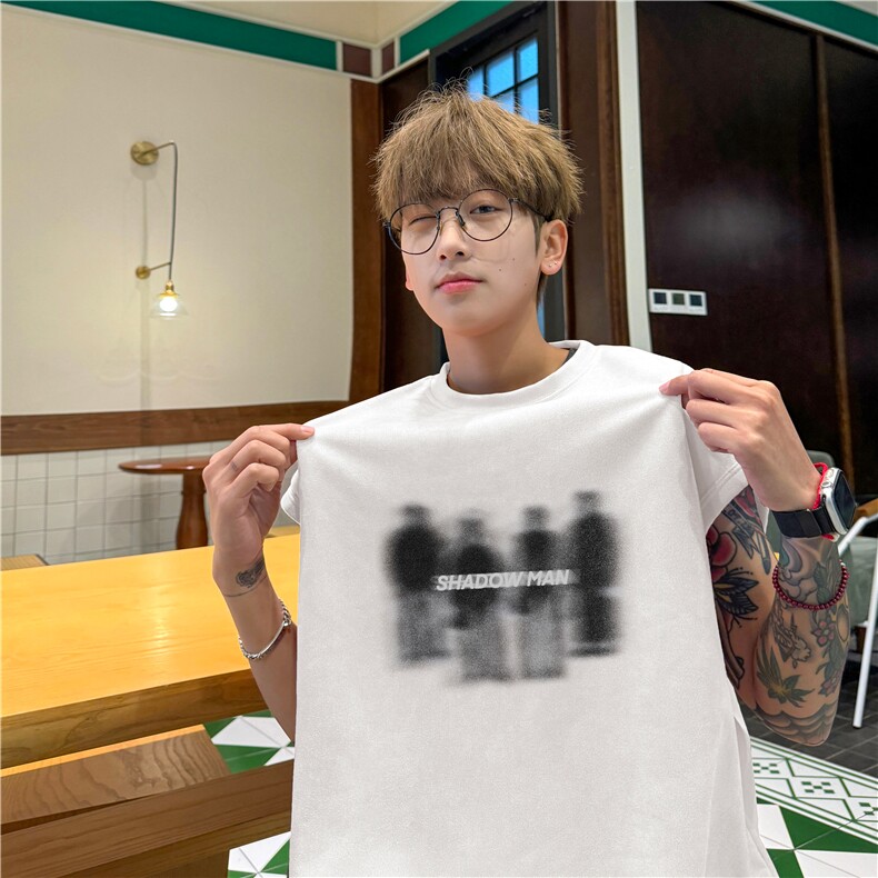 夏季新款得物抖音高品质潮流印花坎肩宽松背心BXJP280-特批19控38图片