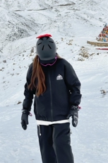 24冬新港风防水防风防寒男女滑雪服滑雪裤套装保暖外套TZ032-P210，男装休闲套装，电商A001