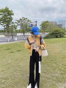H011-1网纱二面穿防晒图片