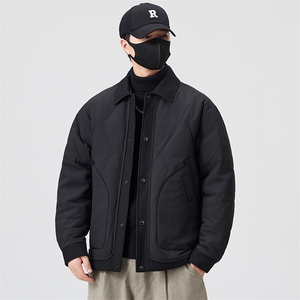 口罩风新标90白鸭绒 2025潮流时尚拼接羽绒服男YR6062-P200图片