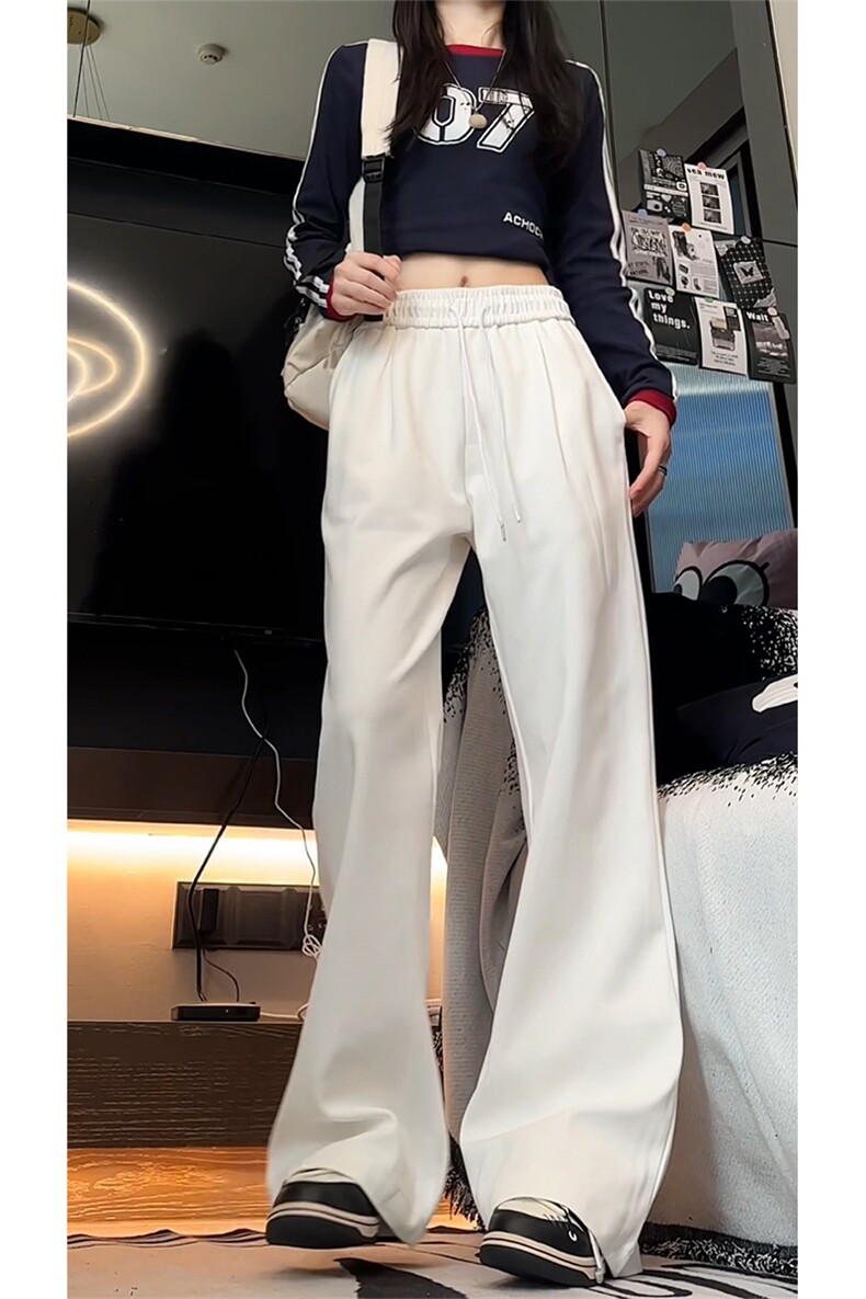 光板得物/唯品二开微喇休闲运动卫裤A475特P35控58,男装休闲裤,电商A309