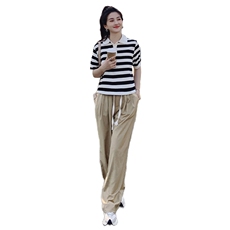 现货2022年夏季新品两件套套装，女装套装/套裙，菡迪欧娜