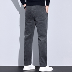 2026秋冬男士加绒加厚休闲裤男长裤时尚弹力休闲直筒棉裤外贸主推，男装棉裤，星座224-3