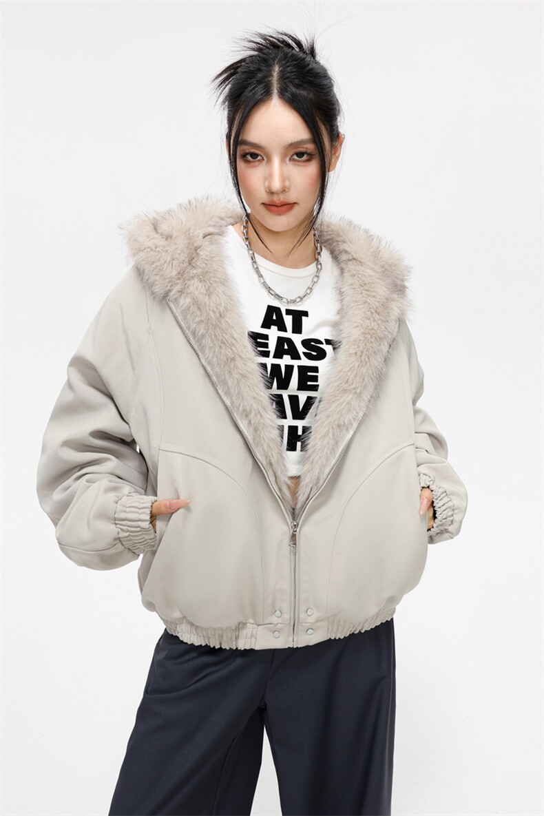美式座山雕毛领连帽棉衣男款冬季宽松休闲棉服外套MY2519-P98,男装棉衣,星座610（原A335）