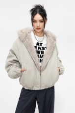 美式座山雕毛领连帽棉衣男款冬季宽松休闲棉服外套MY2519-P98，男装棉衣，星座610（原A335）