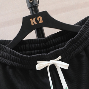 夏季短裤男拼接色时尚休闲短裤宽松百搭五分裤沙滩裤-DK53-P28图片