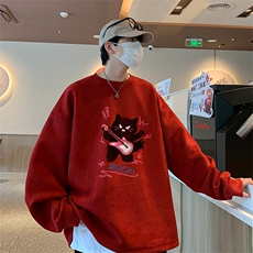 酒红色
