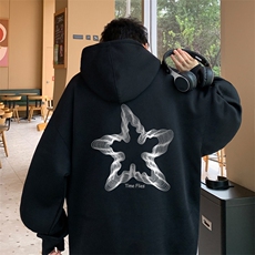 ！连帽圆领卫衣男装港风帽衫男LM174-P35，男装卫衣，电商B367