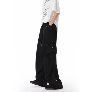 02美式工装裤hiphop高街运动休闲裤速干裤子潮XZ211-1-K2434-P60图片