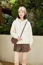 拼接卫衣两色两码，女装卫衣/绒衫，衣例