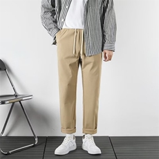 冰丝九分休闲裤男2026夏季薄款宽松运动男士青年直筒西裤VS805，男装西裤，星座1116A-2（原606A-1）