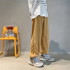 灯芯绒裤子男秋冬潮流韩版宽松哈伦裤K515P35，男装休闲裤，星座1116-2