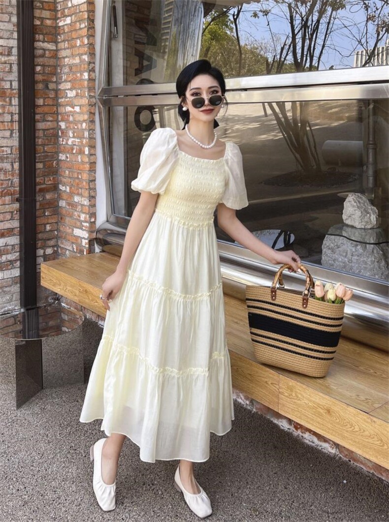 [现货]收腰款连衣裙，三色、三码，女装连衣裙，依柏璐(1F)