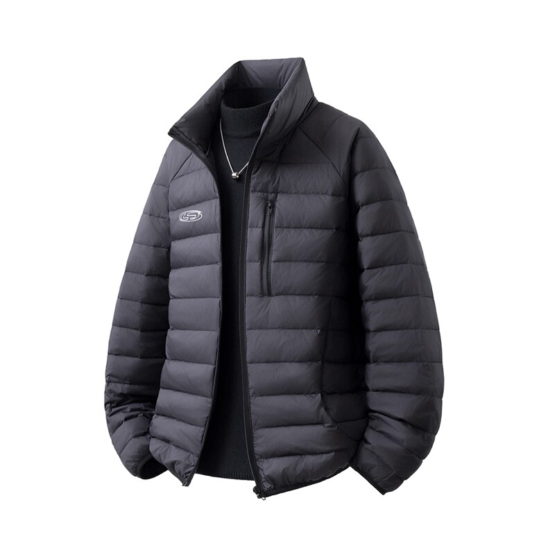 有90绒报告印花轻便M-5XL大码白鸭羽绒服男78187P238控328，男装羽绒服，星座227-7