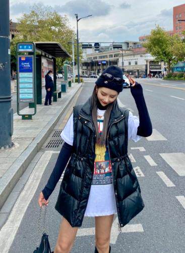 90绒马甲，女装马夹，静魅