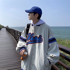 春秋新款棒球服外套男百搭韩版潮流夹克ins休闲运动服W2897-P42，男装夹克，星座512-2