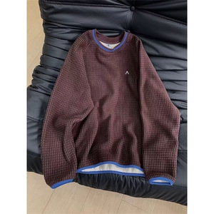 高品 春秋玉米绒卫衣男女户外肌理感宽松百搭长袖抓绒衣A1278-P55图片