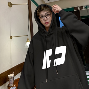 M-5XL秋季大码加厚连帽卫衣380克重磅套头外套男 RH6206特P35图片