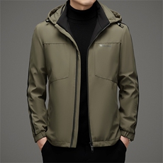 BZY23005钱塘2020-2时尚休闲简约冬季厚款中年男士羽绒服P185，男装羽绒服，钱塘207-2