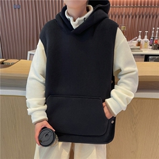 DLP923-P48新款冬季男士百搭高级感马甲连帽帅气马甲外套，男装背心/马甲，星座603-2