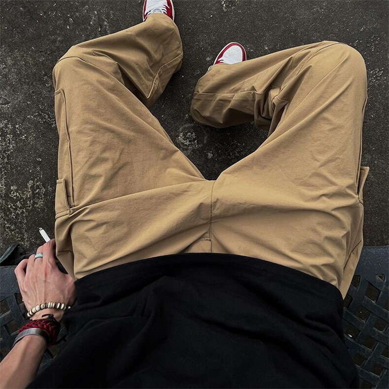 日系工装裤伞兵美式高街直筒裤休闲裤KZ20-TP40,男装休闲裤,星座310A-4