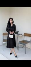 气质连衣裙，女装连衣裙，蓝芝衣秀