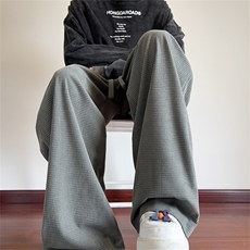 K2478特批35控58秋季灯芯绒裤子男休闲直筒裤百搭宽松男裤，男装休闲裤，电商D229A