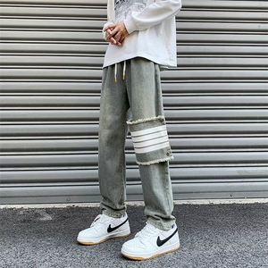 美式牛仔裤男款秋季长裤潮 NJ76 P38图片