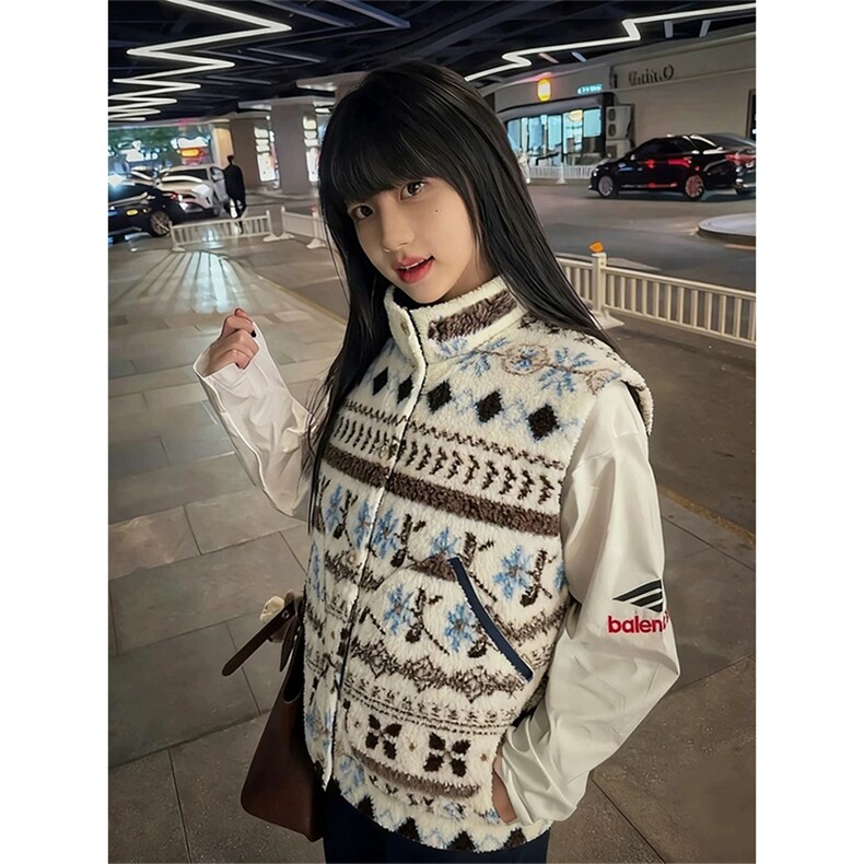 网图高品双面穿工艺拼接设计摇粒绒棉服外套马甲男女A1124-P88,男装棉衣,星座1505