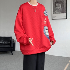 已下单WY10063-P45控78秋冬新款高品质小熊圆领大码卫衣，男装卫衣，电商A059