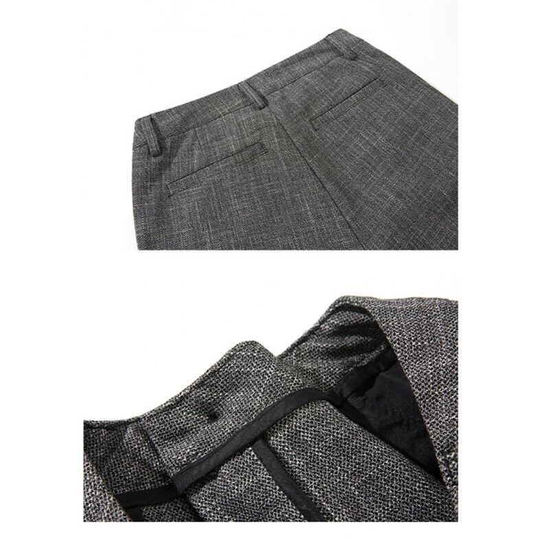 抖音品质秋季新款老钱风纹理宽松休闲西裤B315-K893-p65控88,男装西裤,电商B315