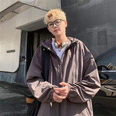 【upf50+】连帽防晒衣X2389-TP4568防紫外线设计感薄外套男，男装防晒衣，电商A102