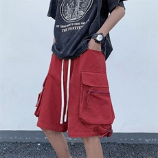日常宽松型春秋休闲裤高腰时尚都市气质五分裤时尚潮牌男简约，男装休闲裤，星座716-3
