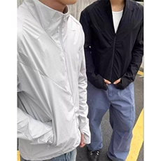 春夏款高品质冰感速干防晒服休闲户外运动外套透气弹力机能风夹克，男装防晒衣，电商A486