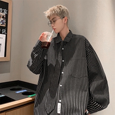 摆拍图-B225-C6096-P78-X98--美式复古·领结衬衫-全棉，男装衬衫，电商B225