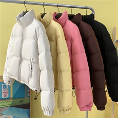 毛毯平铺可二开立领短款面包服时尚保暖棉服A247-MY500特批65，男装棉衣，电商A247