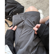 XZ612-K774-P45控69夏季薄款短裤拉链口袋速干五分裤运动短裤，男装牛仔裤，星座612