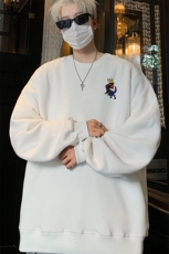 ！圆领卫衣男装港风长袖t恤男外套男WY549-特P23，男装T恤，电商B371