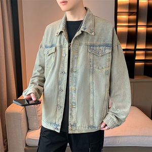 嗨派牛仔-S611款宽松净版夹克可2开唯品直播高质现货30万工厂直销图片