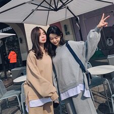 现货，主推款，休闲学生卫衣套装8306-835p130k188，女装套装/套裙，Mushroom