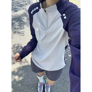 户外美学！春夏男女款吸汗透气运动健身跑步长袖TJSS12 P35，男装T恤，电商D256A(原A064A)