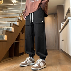 2024秋季新款工装裤子男宽松束脚休闲长裤A436-572-P45，男装工装外套，电商A436