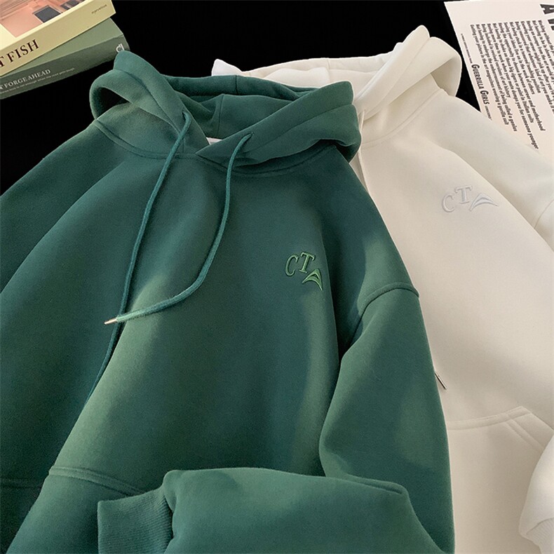 2026秋冬新款卫衣男中性风港风休闲刺绣外套416B-1-WY695-P58限78，女装短外套，星座416B-1