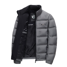 BAMJ-8912钱塘2020-2冬季厚款商务休闲立领中年男士羽绒服P170，男装羽绒服，钱塘207-2