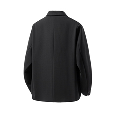 简约刺绣金属扣设计休闲西装大码M-5XL韩版西服XF78085P85控128，男装西服套装，星座227-7